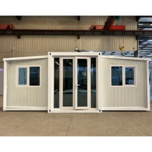 Maisons conteneur extensibles de 20 pieds avec chambres