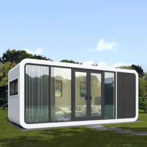 Cabane portable en pommes de 13 m²