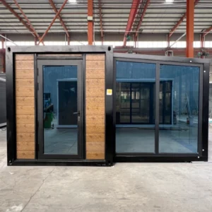 Maison extensible de 6 mètres (20 pieds) à une seule paroi vitrée