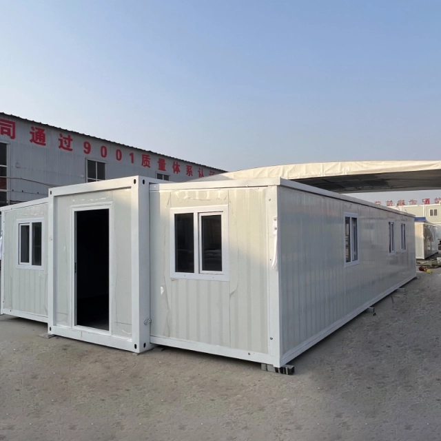 Maison extensible de 40 pieds avec configuration de base