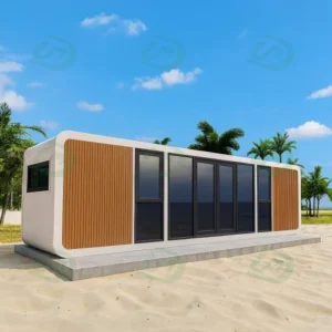 Maisons modulaires préfabriquées modernes de 9 mètres, idéales pour les locations Airbnb