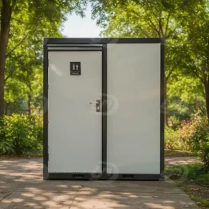 Douche et toilettes mobiles préfabriquées