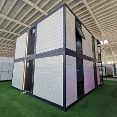 Maison préfabriquée extensible de luxe à deux étages