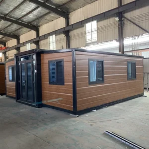 Conteneur de luxe moderne avec cuisine et salle de bain