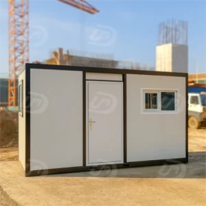 Bureau portable avec toilettes intégrées