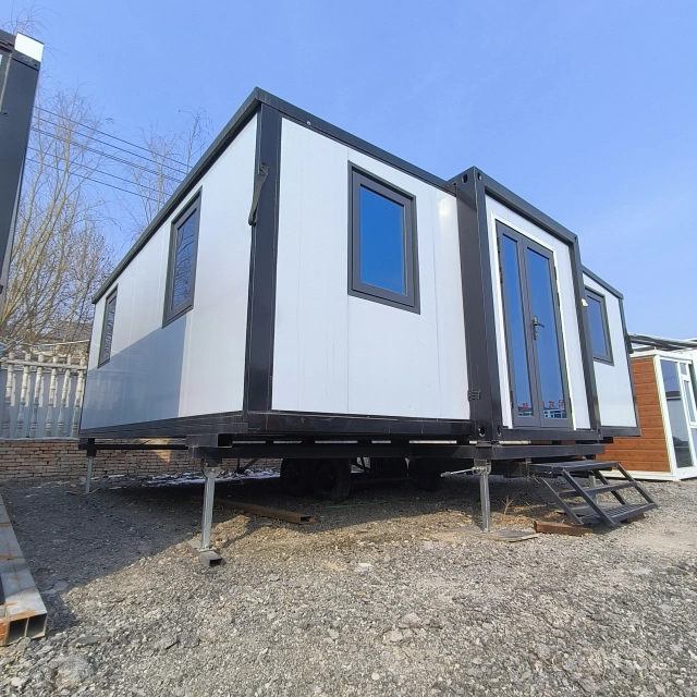 Maison extensible de 6 mètres avec remorque – Image 3