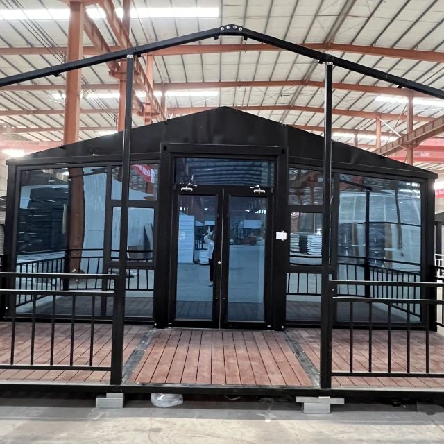 Maison extensible de 9 mètres avec toit en pente de pavillon – Image 5