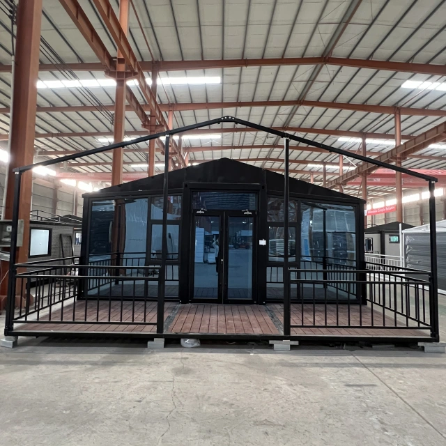 Maison extensible de 9 mètres avec toit en pente de pavillon – Image 4