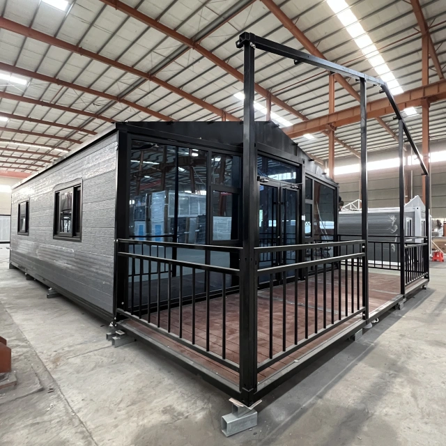 Maison extensible de 9 mètres avec toit en pente de pavillon – Image 3