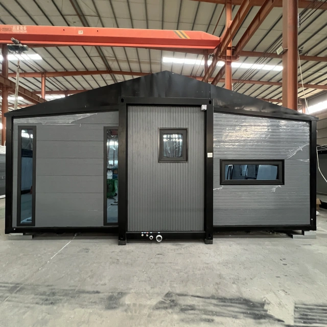 Maison extensible de 9 mètres avec toit en pente de pavillon – Image 2