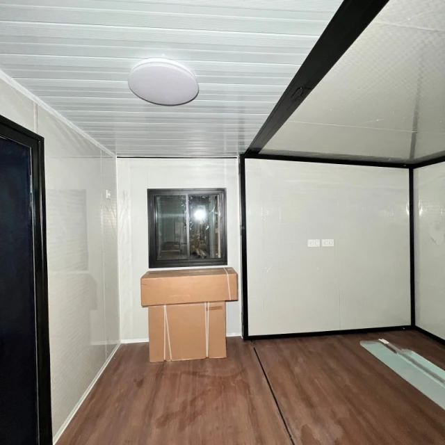 Porche d'entrée extensible de 6 mètres (20 pieds) avec panneaux muraux bleus et aile. – Image 2